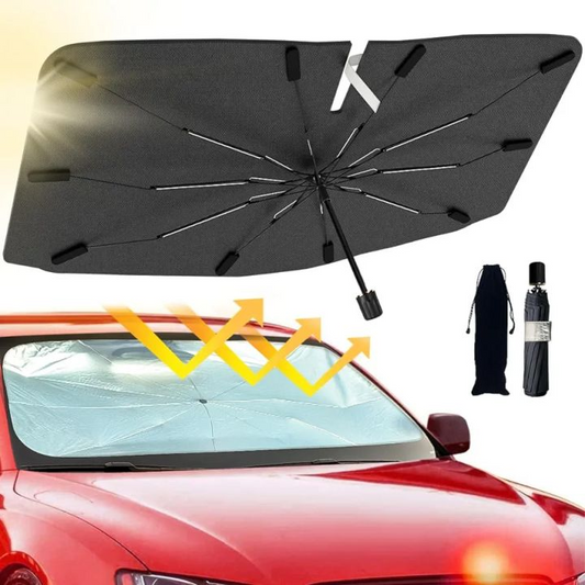 Car Windshield Sunshade – Foldable Umbrella Design