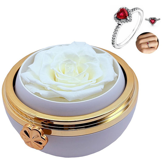 Rose Shaped Jewelry Storage