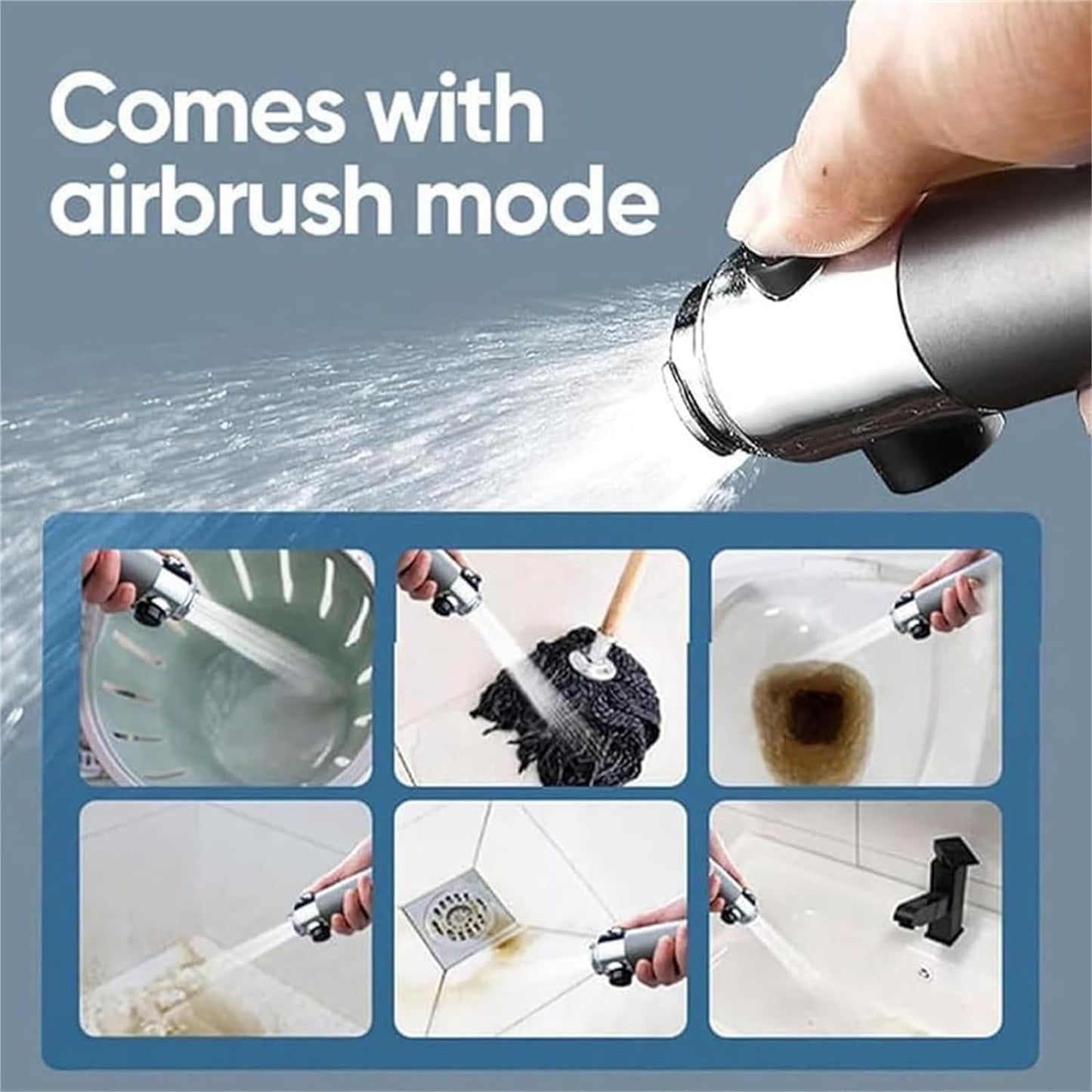 Multi functional Scalp Massage Shower - Best for Hair Growth