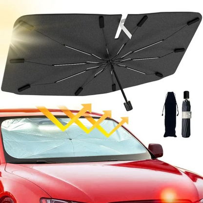 Car Windshield Sunshade – Foldable Umbrella Design