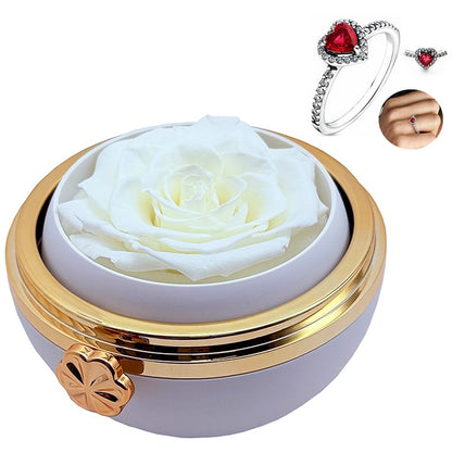 Rose Shaped Jewelry Storage