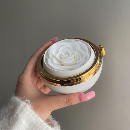 Rose Shaped Jewelry Storage